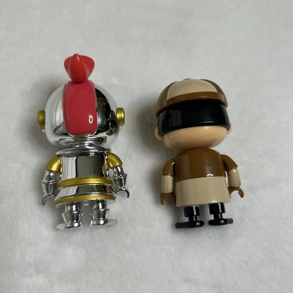 Ryan’s World Figure Lot 4 Figures 3–3.5” Sherlock Knight Caveman Bicycle